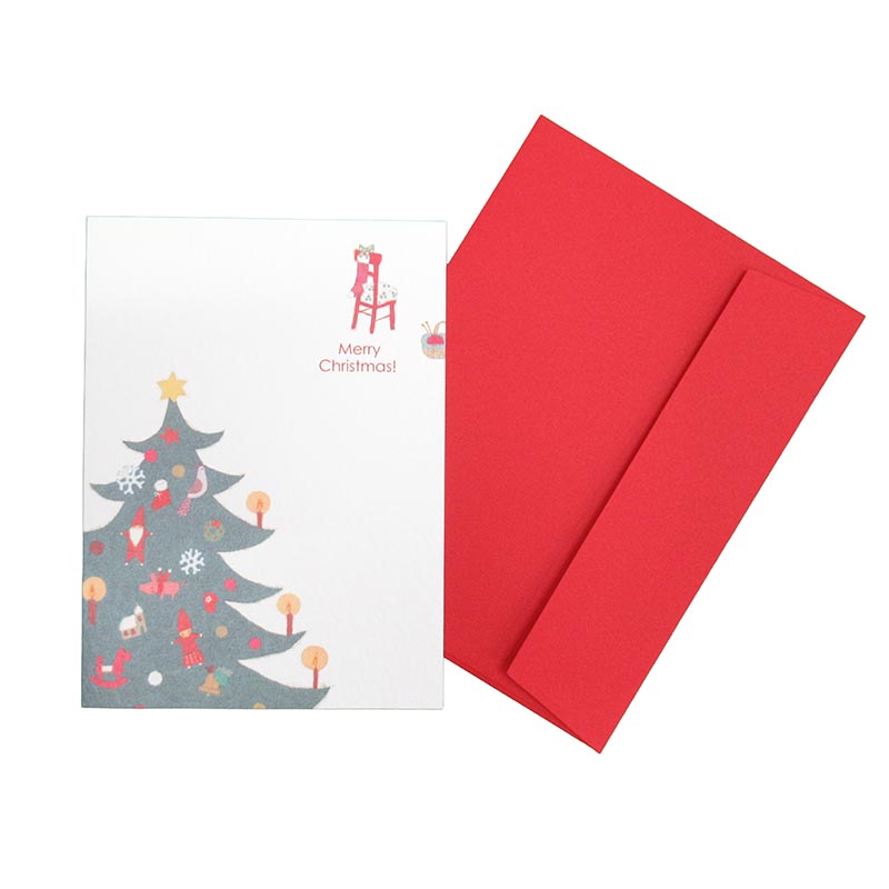 Mimo Hirai クリスマスグリーティングカード KK-3236